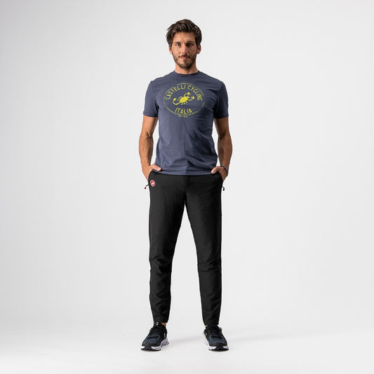 Castelli Armando T-shirt - Dark Steel Blue - S