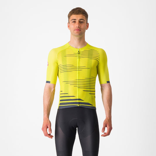 Castelli Climber's 4.0 Jersey - Sulphur/Twilight Blue - S
