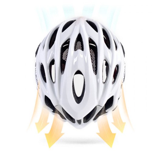 Nuckily PB13 Road Cycling Helmet (White)