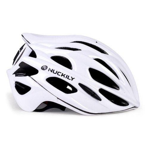 Nuckily PB13 Road Cycling Helmet (White)