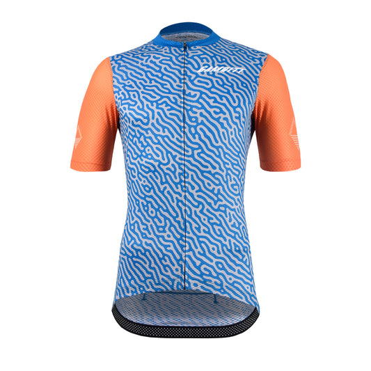 Gambitt Raptor 7 Jersey - Fluo Orange Trail - 2XS