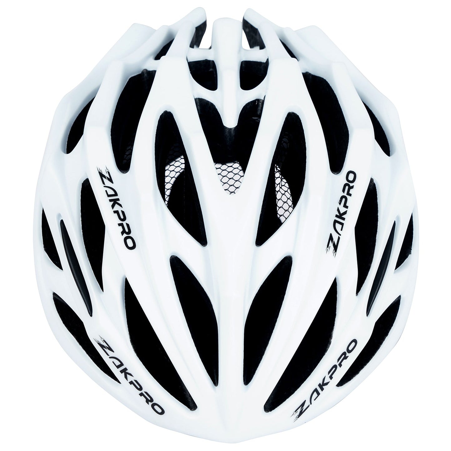 Zakpro Signature Road Cycling Helmet (White)