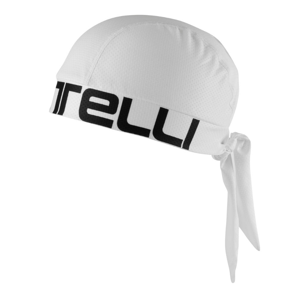 Castelli Bandana - White/Black - UNI