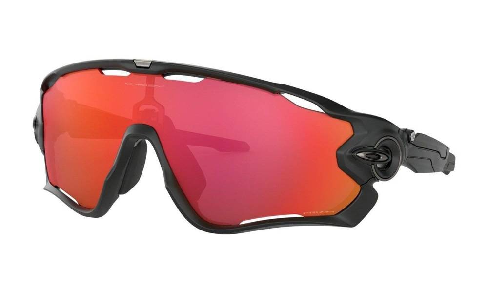Oakley Jawbreaker Sport Sunglasses (Prizm Trail Torch/Matte Black)