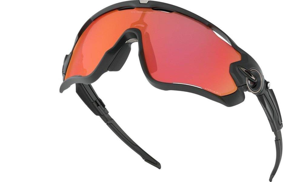 Oakley Jawbreaker Sport Sunglasses (Prizm Trail Torch/Matte Black)