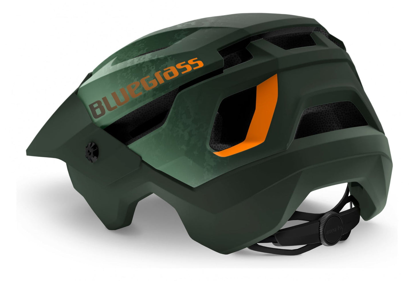 MET Rogue MTB Cycling Helmet (Green/Orange/Matt)