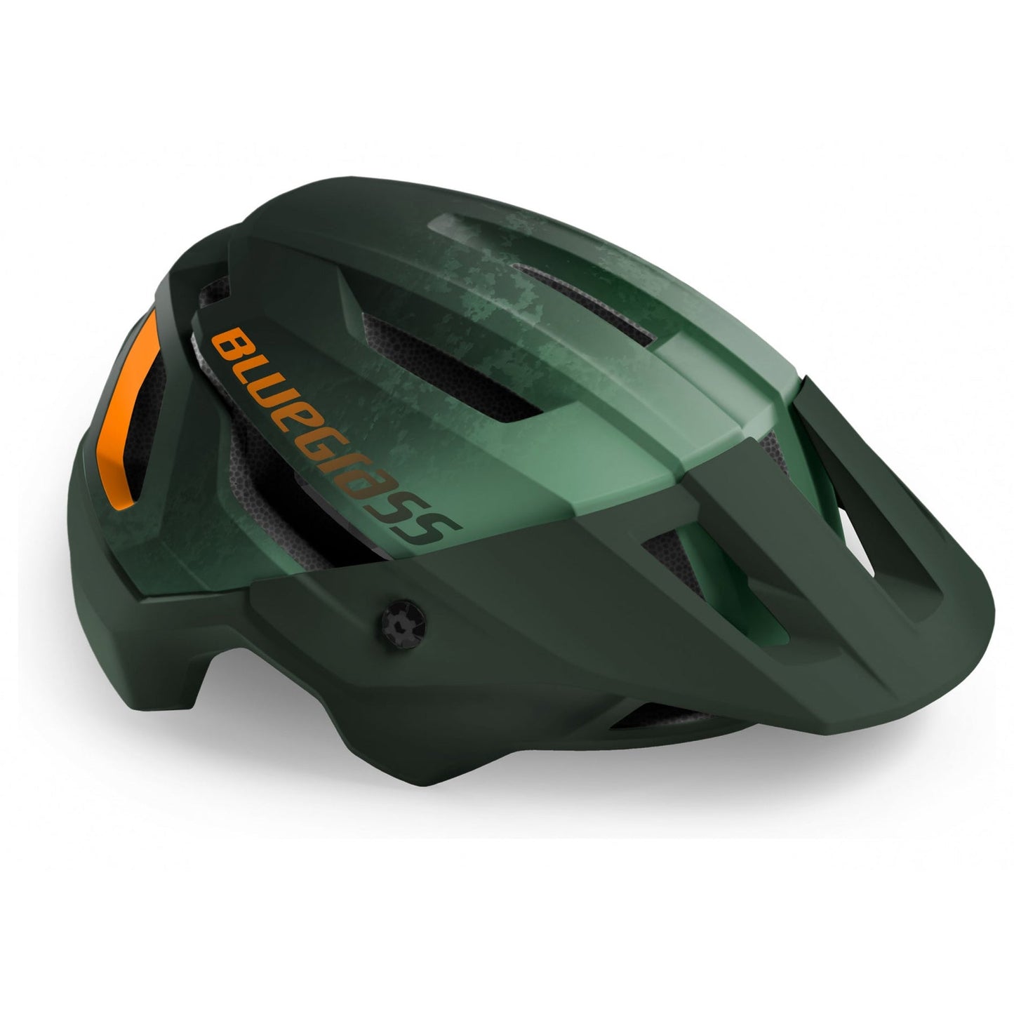 MET Rogue MTB Cycling Helmet (Green/Orange/Matt)