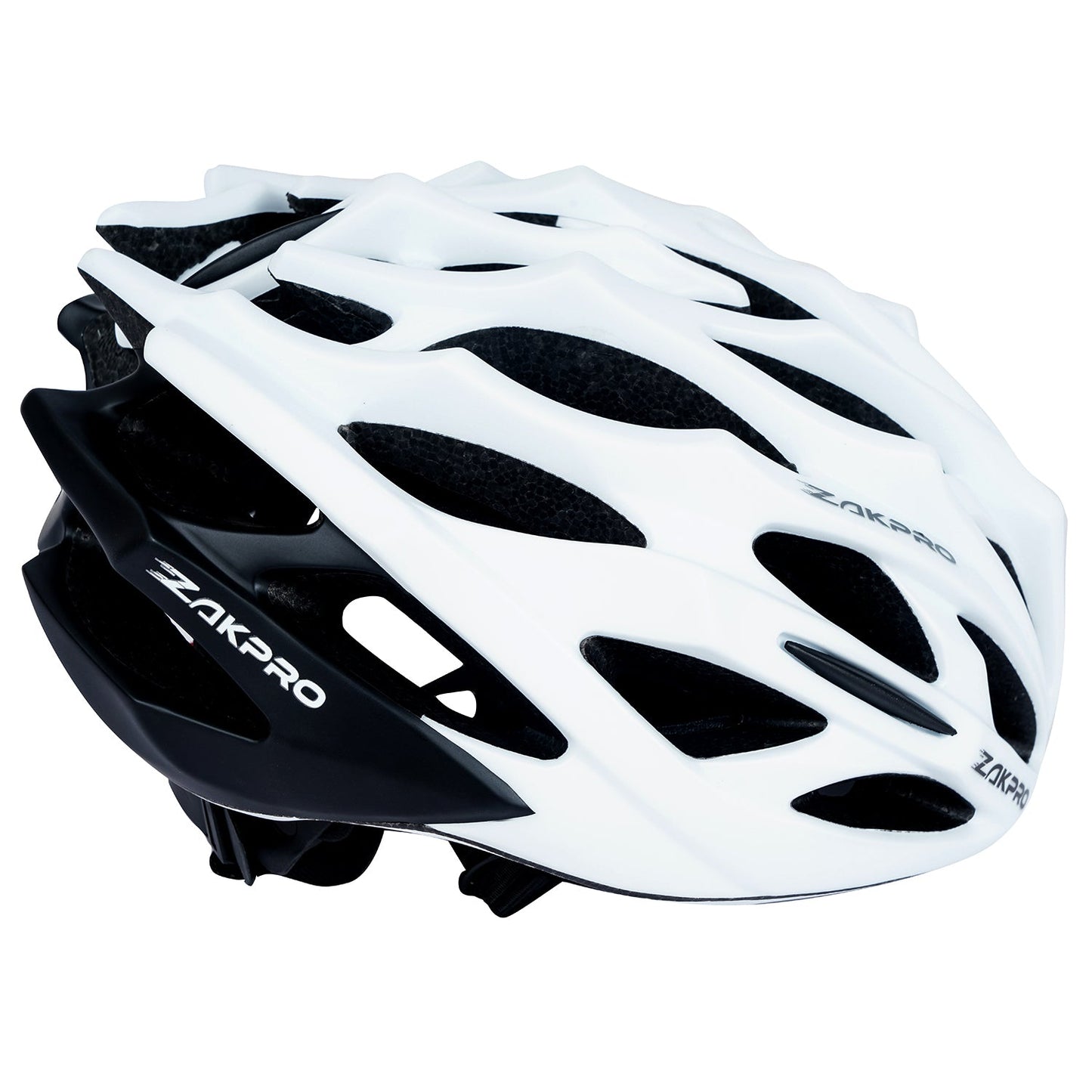 Zakpro Signature Road Cycling Helmet (White)