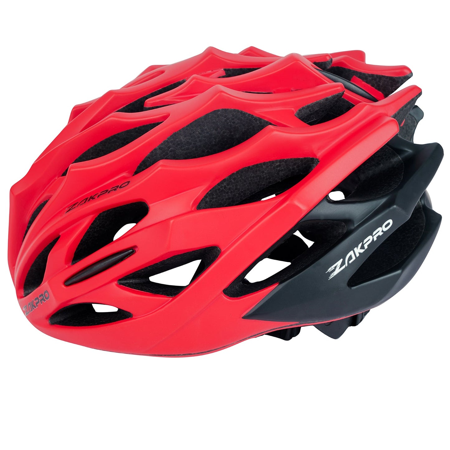 Zakpro Signature Road Cycling Helmet (Red)