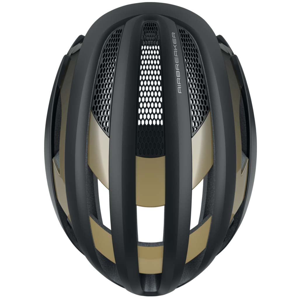 Abus Air Breaker Road Cycling Helmet (Black Gold)