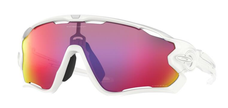 Oakley Jawbreaker Sunglasses (Polished White / Prizm Road)