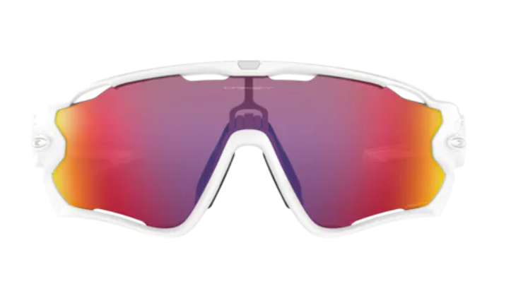 Oakley Jawbreaker Sunglasses (Polished White / Prizm Road)