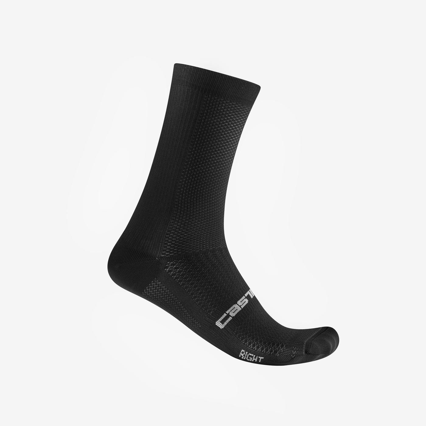 Castelli Espresso 18 Sock - Black - L/XL