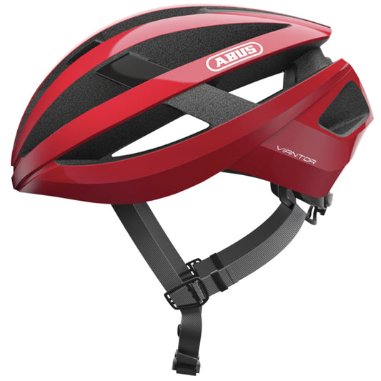 Abus Viantor Road Cycling Helmet (Racing Red)