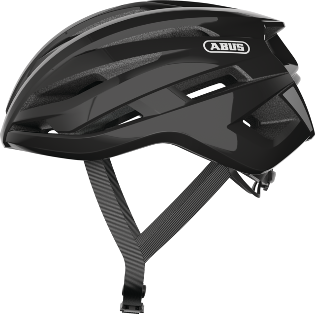 Abus Stormchaser Road Cycling Helmet (Shiny Black)