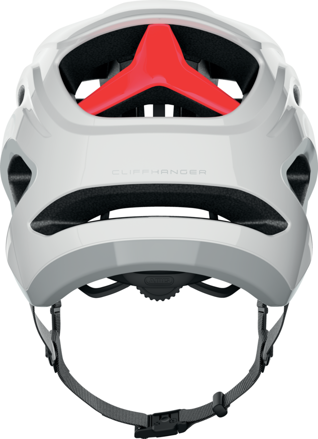 Abus Cliffhanger MTB Cycling Helmet (Shiny White)