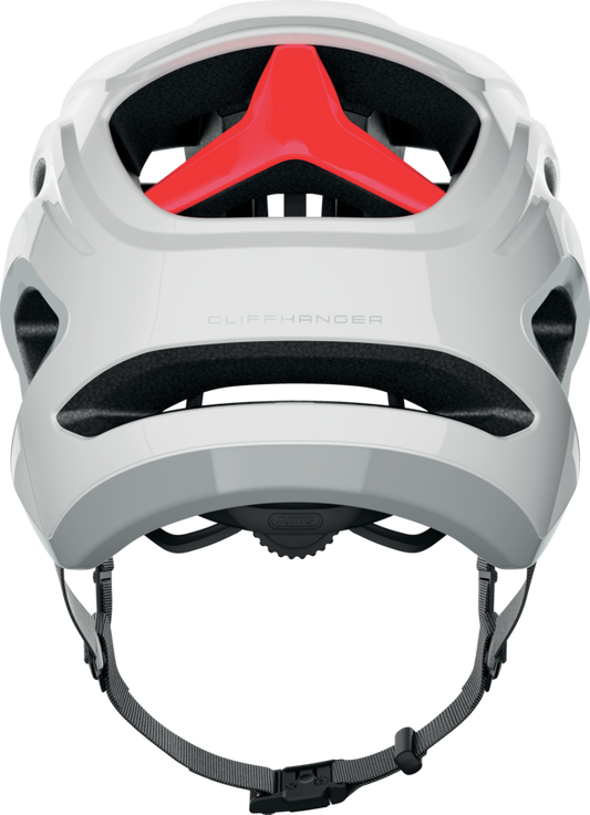 Abus Cliffhanger MTB Cycling Helmet (Shiny White)