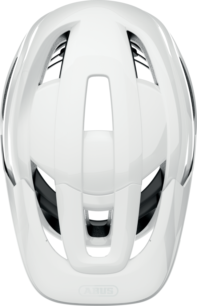 Abus Cliffhanger MTB Cycling Helmet (Shiny White)