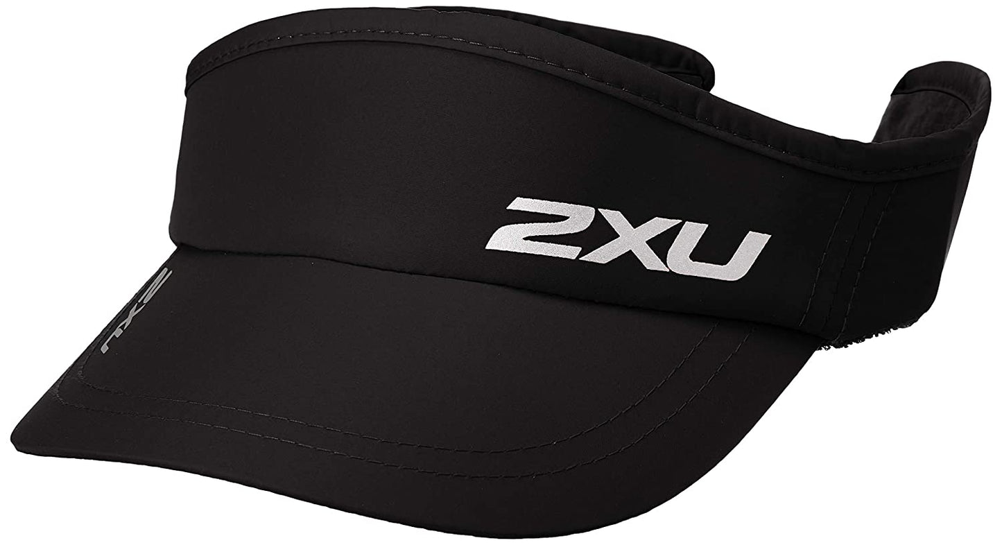 2XU Run Visor (Black/BlackOSFA)