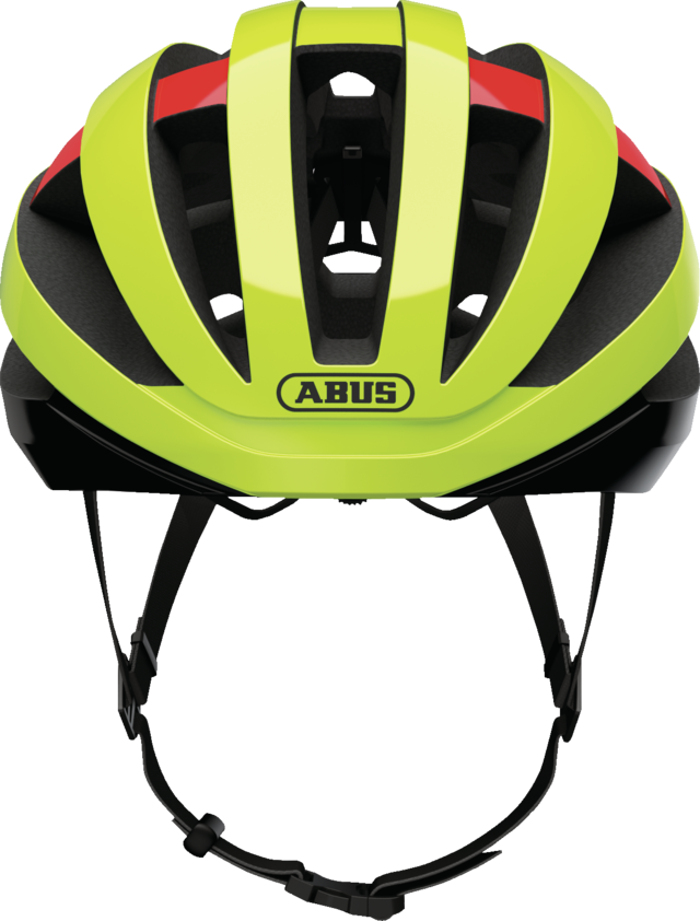 Abus Viantor MIPS Road Cycling Helmet (Neon Yellow)