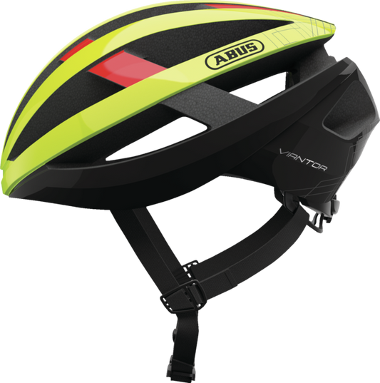 Abus Viantor MIPS Road Cycling Helmet (Neon Yellow)
