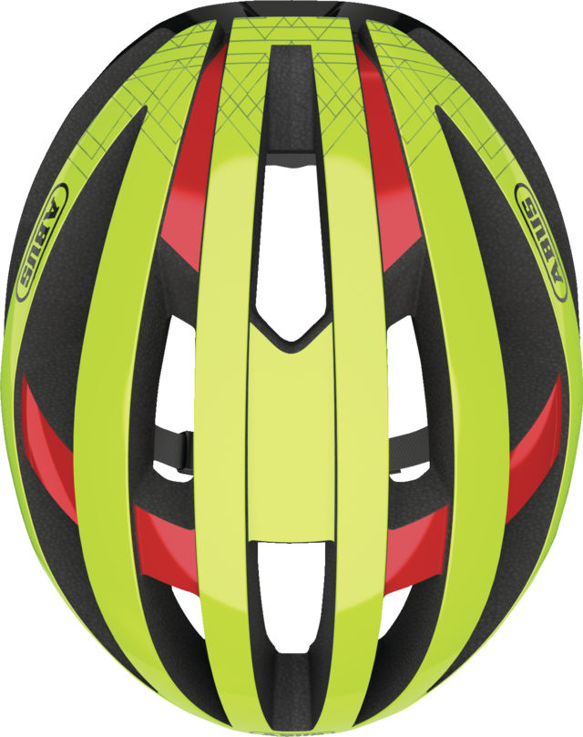 Abus Viantor MIPS Road Cycling Helmet (Neon Yellow)