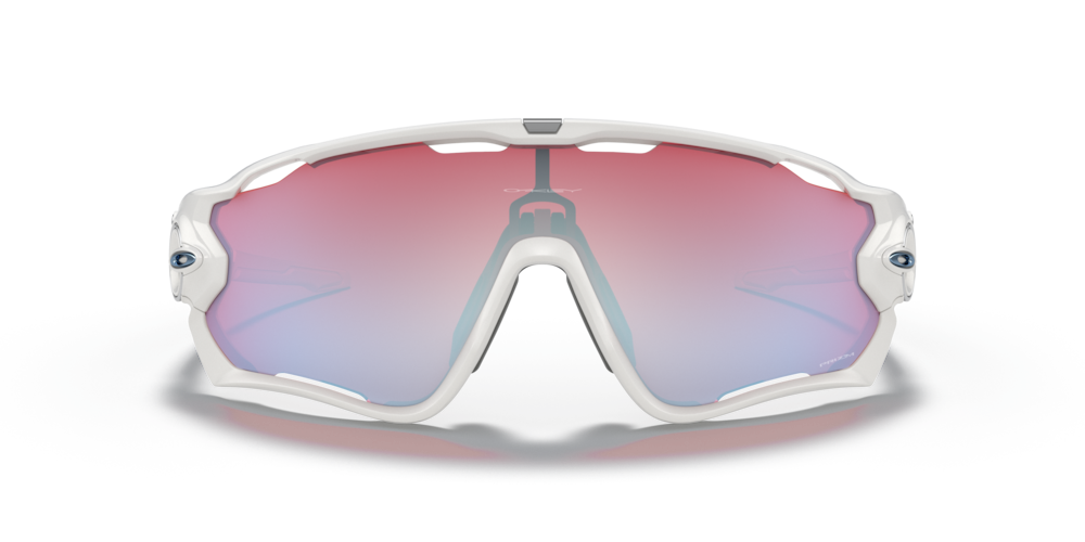 Oakley Jawbreaker Sport Sunglasses (Prizm Snow Sapphire/Polished White)