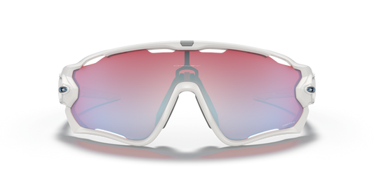 Oakley Jawbreaker Sport Sunglasses (Prizm Snow Sapphire/Polished White)