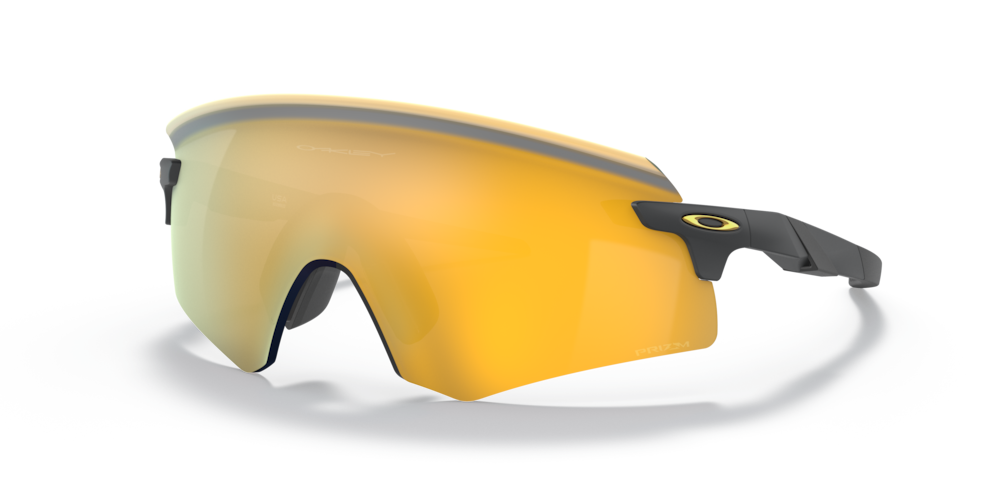 Oakley Encoder Sport Sunglasses (Prizm 24k, Matte Carbon)