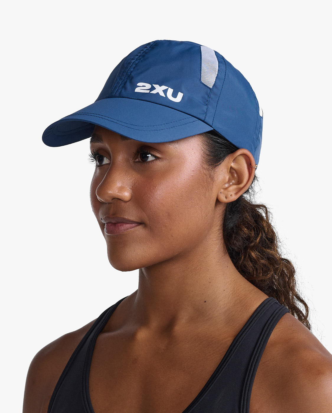2XU Run Cap (Moonlight/White)