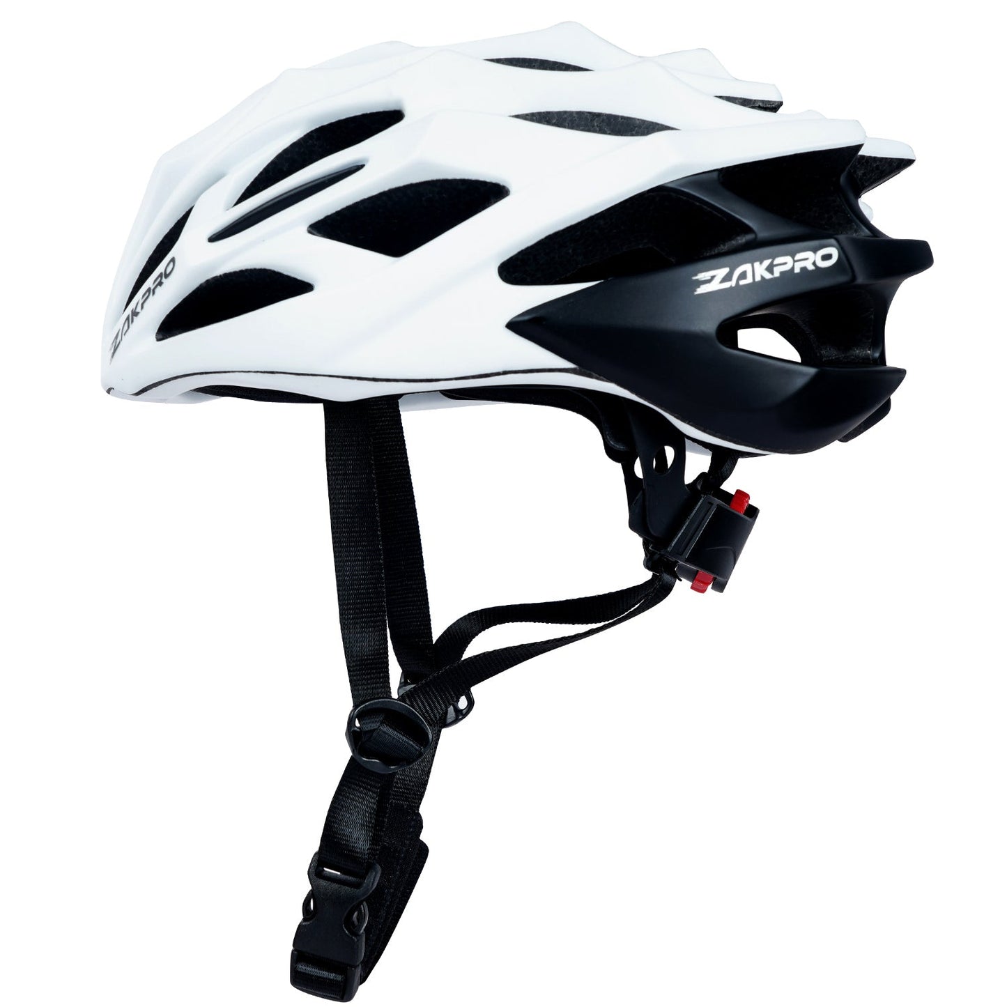 Zakpro Signature Road Cycling Helmet (White)