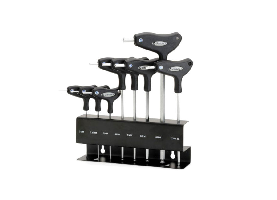 Giant T/L Handle Hex Key Set (Black)