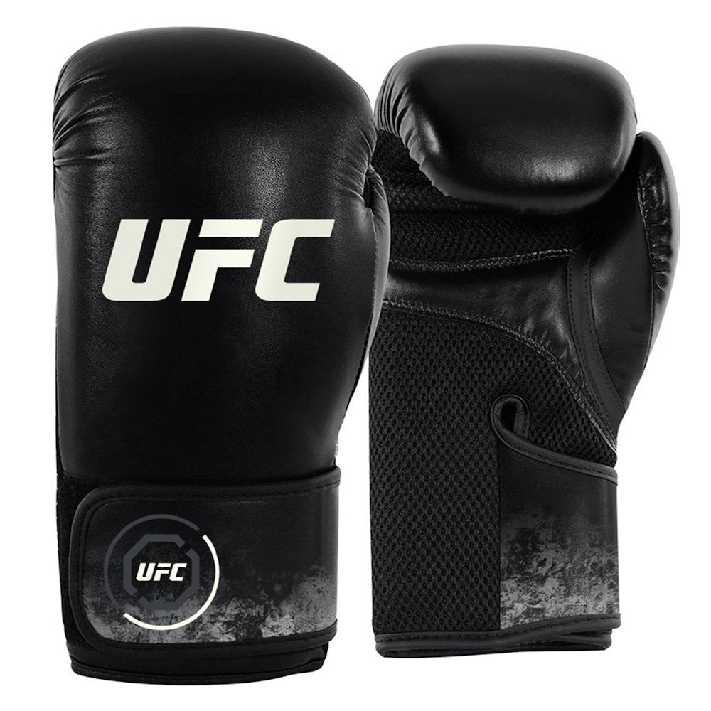 UFC Pro Octagon Lava Boxing Gloves - Black - 8 OZ