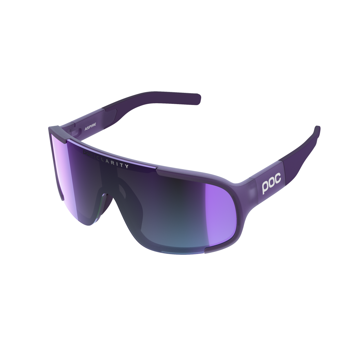POC Aspire Sport Sunglasses (Sapphire Purple Translucent)