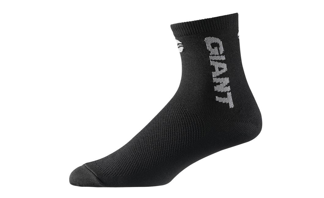 Giant Ally Quarter Unisex Cycling Socks (Black)