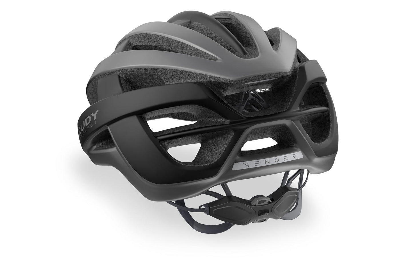 Rudy Project Venger Road Cycling Helmet (Titanium/Black-Matte)