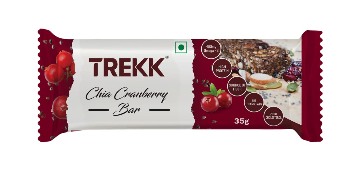 Trekk Granola Bars (Chia Cranberry)