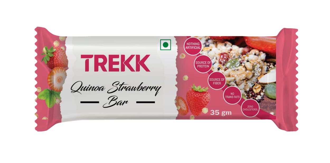 Trekk Granola Bars (Quinoa Strawberry)