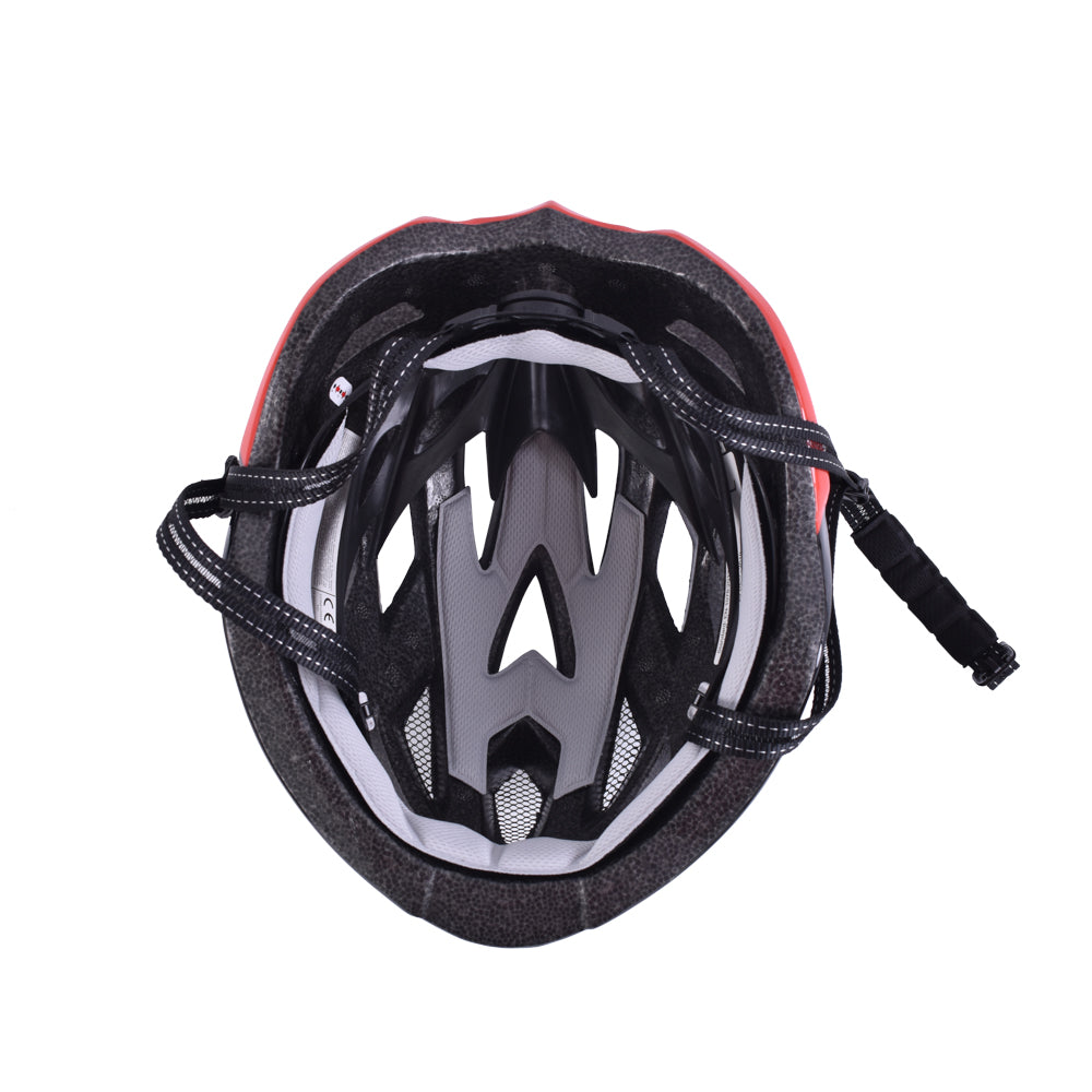 Safety Labs Juno Road Cycling Helmet (Shiny Black/Red)