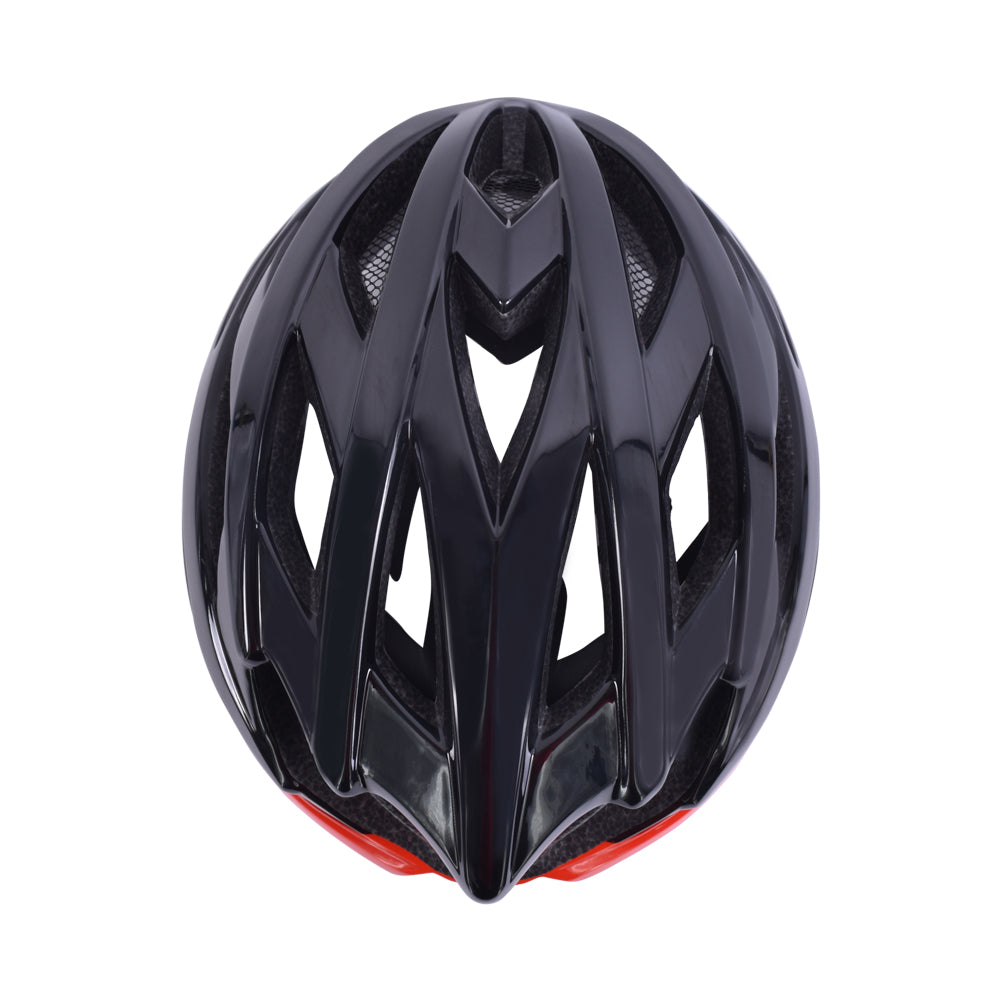 Safety Labs Juno Road Cycling Helmet (Shiny Black/Red)