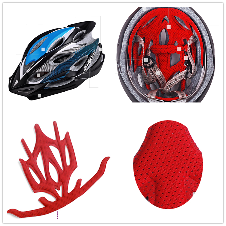 Nuckily PB01 Road Cycling Helmet (Blue)