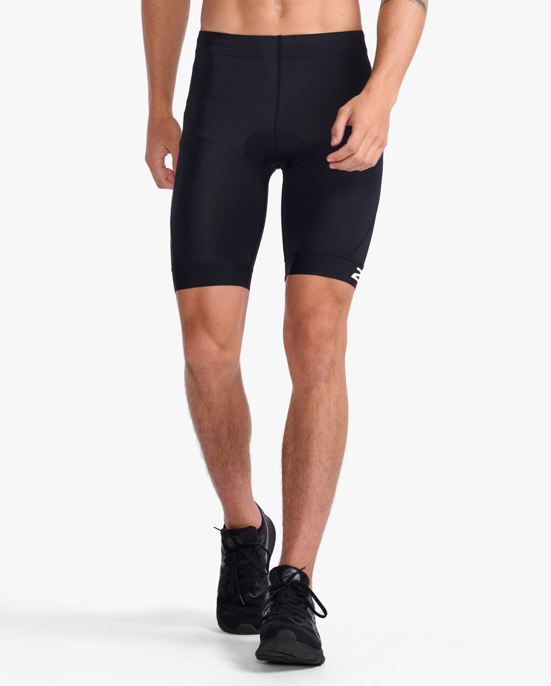 2XU Core Men's Cyling Tri Short (Black/White)