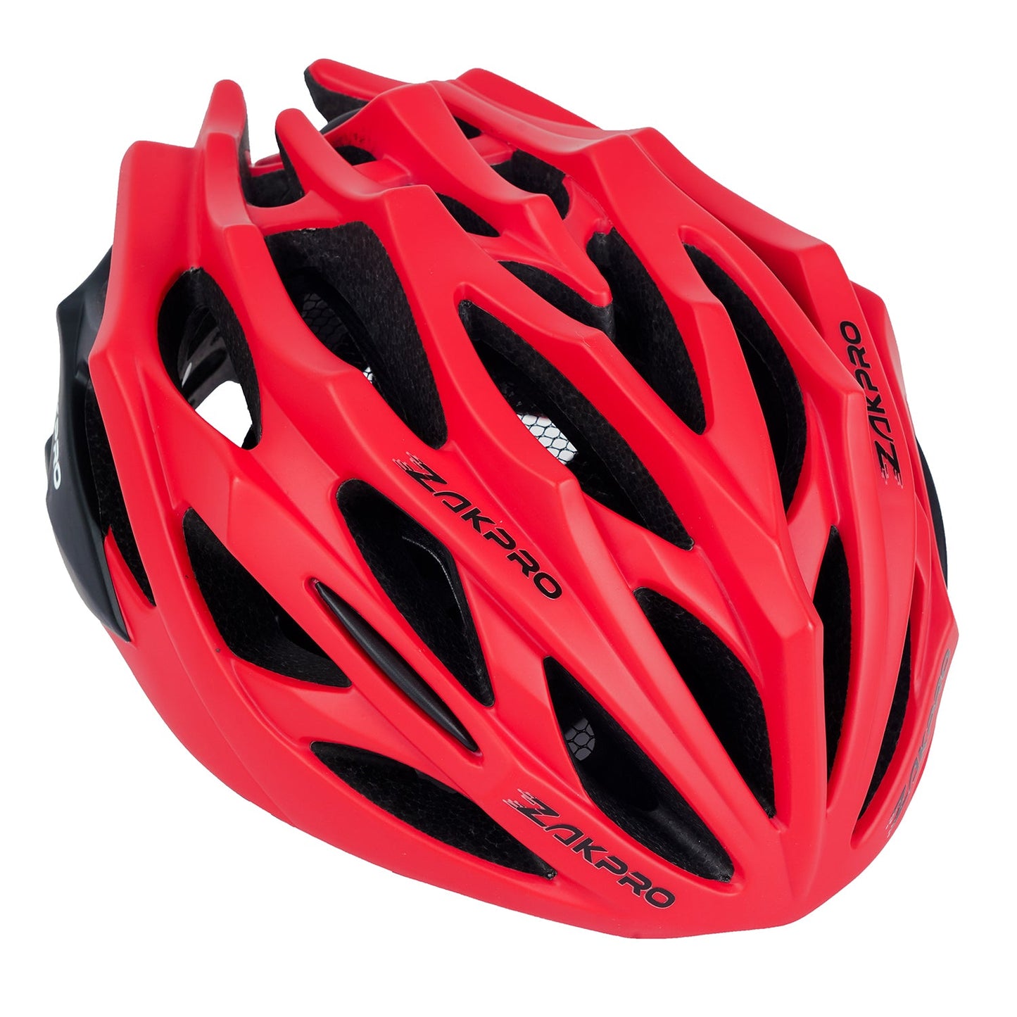 Zakpro Signature Road Cycling Helmet (Red)