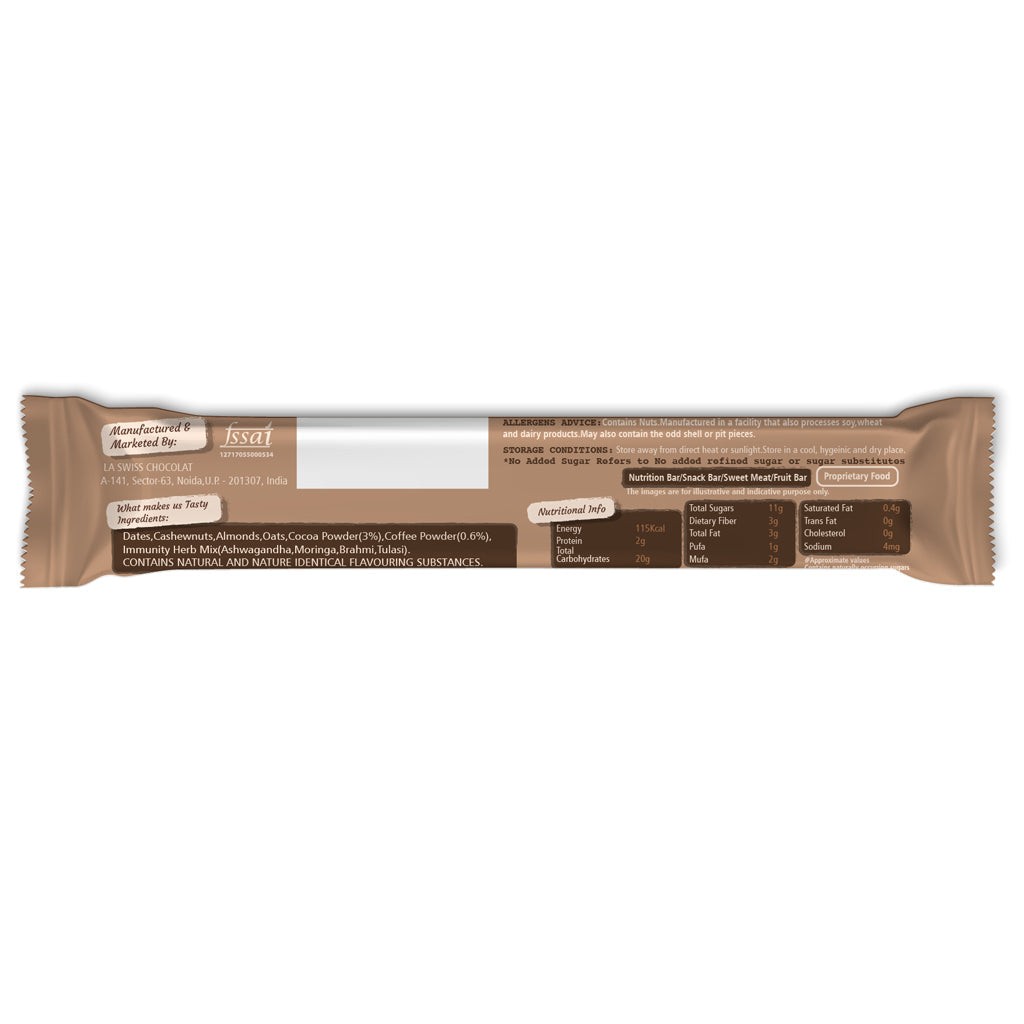Trekk Crew Fruit & Nut Bar (Mocha Fudge)