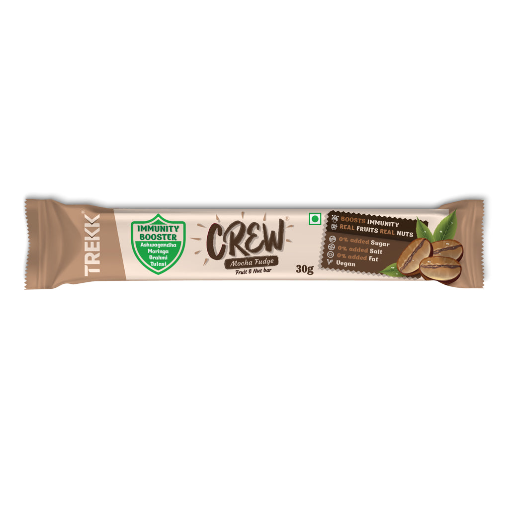 Trekk Crew Fruit & Nut Bar (Mocha Fudge)