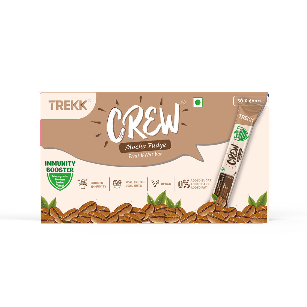 Trekk Crew Fruit & Nut Bar (Mocha Fudge)