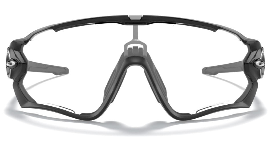 Oakley Jawbreaker Sport Sunglasses (Clear Black Iridium Photochromic/Polished Black)