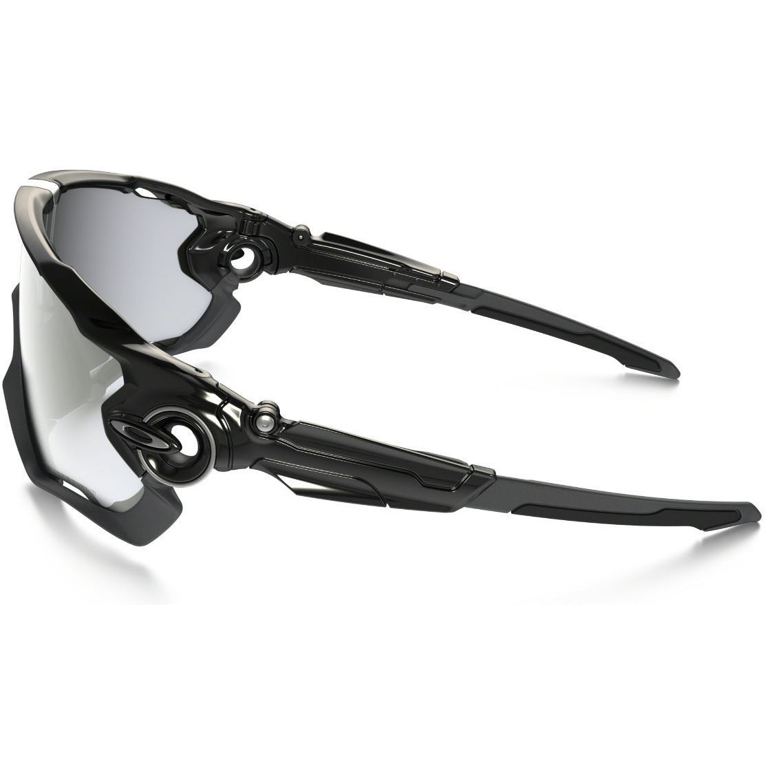 Oakley Jawbreaker Sport Sunglasses (Clear Black Iridium Photochromic/Polished Black)