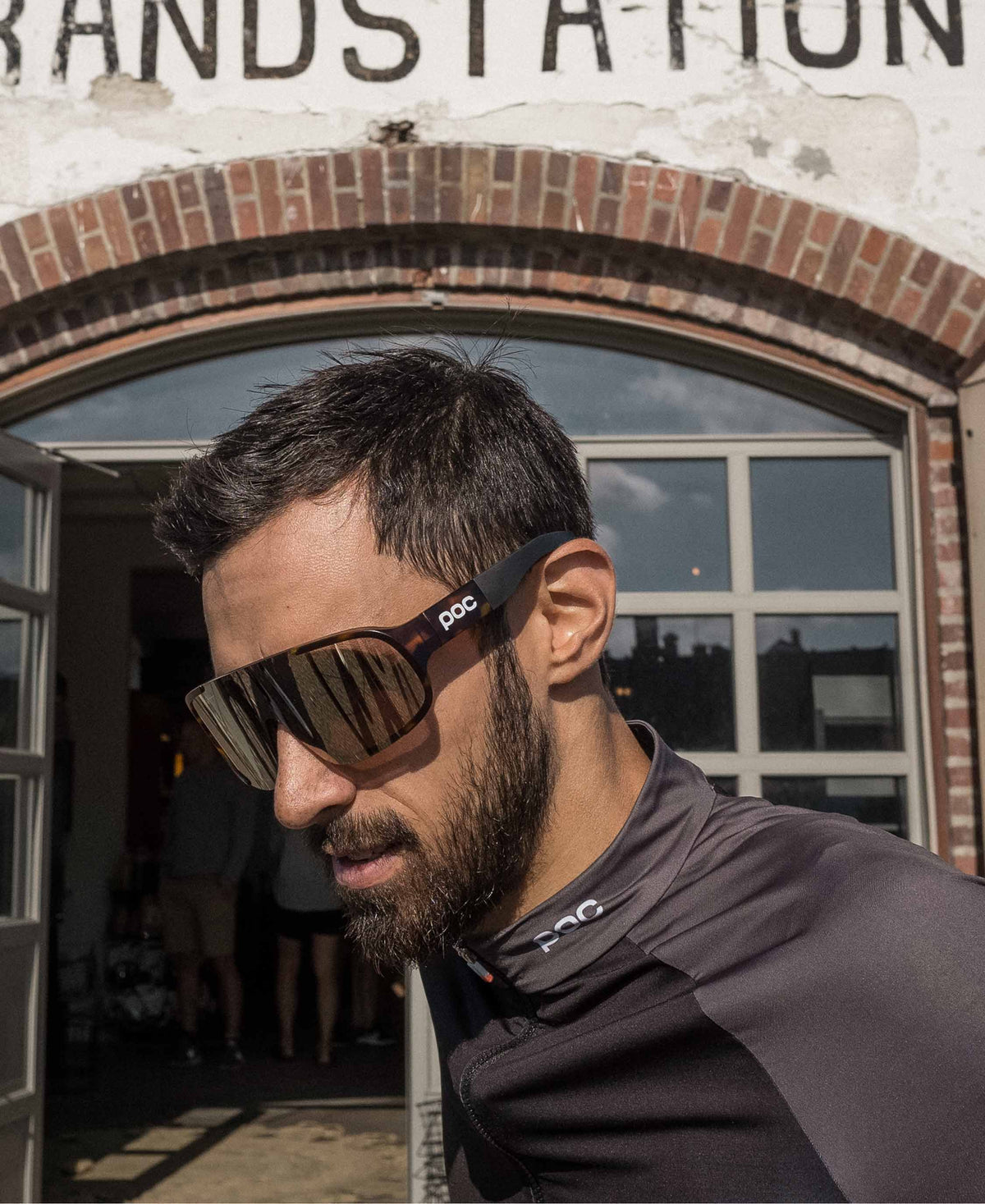 POC Aspire Sport Sunglasses (Tortoise Brown)