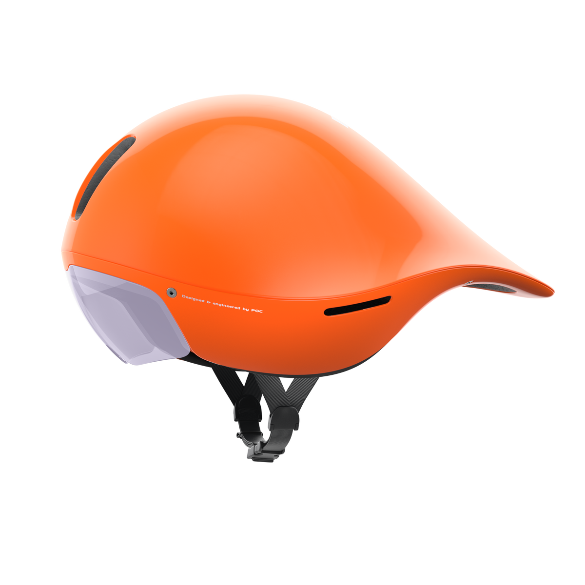 POC Tempor Road Cycling Helmet (Fluorescent Orange)